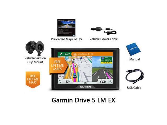 Ocean Øst Timor Se igennem Used - Like New: Garmin Drive 5LM EX USA GPS-Auto, Drive 5 USA LM EX -  Newegg.com