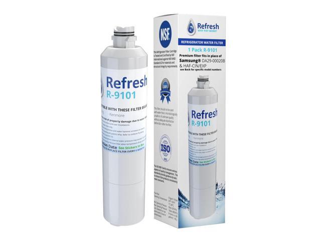samsung refrigerator rf263teaesg water filter