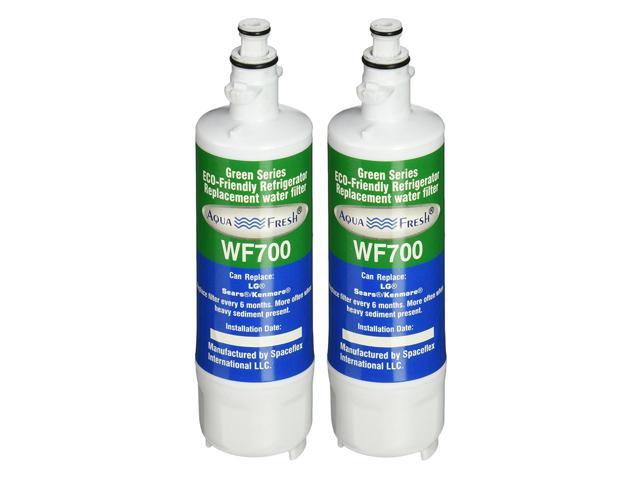 2 Pack Replacement Water Filter For LG LP-1400P Refrigerator Water Filter
