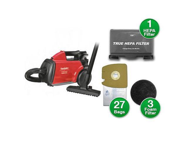 Sanitaire Sc3683b Canister Vacuum Cleaner Commercial Newegg