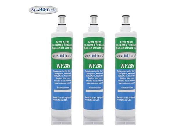 Aqua Fresh Replacement Water Filter Cartridge For Kitchenaid Refrigerator Models Ksrs27fgbl01 Kssp36qks00 Kssc36fjs00 Ksss48fjt00 3 Pack