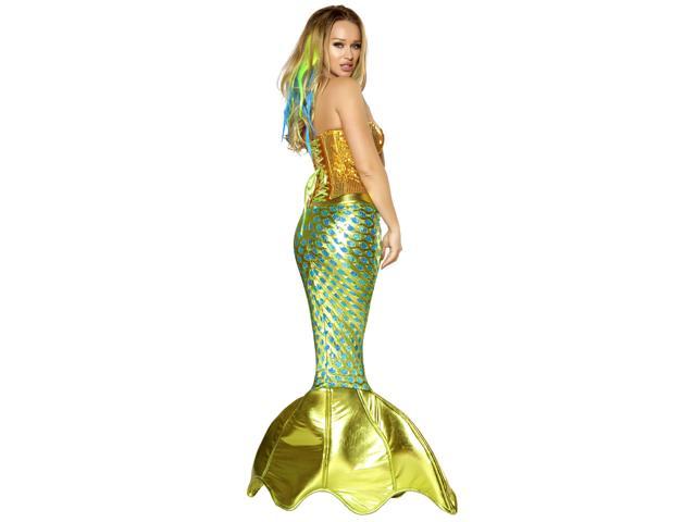 Women's Sexy Siren of the Sea Mermaid Deluxe Costume - Newegg.com