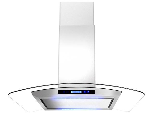 Stainless Steel Mount Range Hood akdy 30 rh0110 euro stainless steel island mount range hood