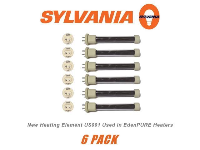 58911 Us001 Sylvania 500w T6 115v Edenpure 6 Pack Infrared Heater