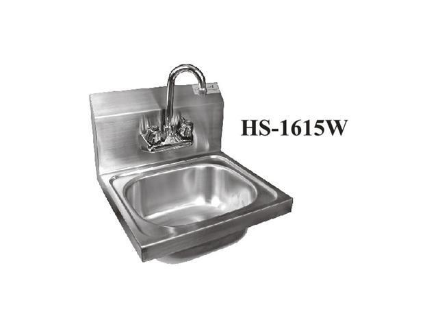 Ace Wall Mount Stainless Steel Hand Sinks With 3 1 2 Spout Newegg Com
