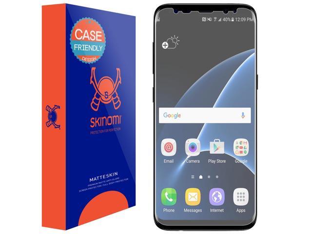 Galaxy S8 Plus Screen Protector (Case Friendly), Skinomi MatteSkin Full Coverage Screen Protector for Galaxy S8 Plus Anti-Glare... 