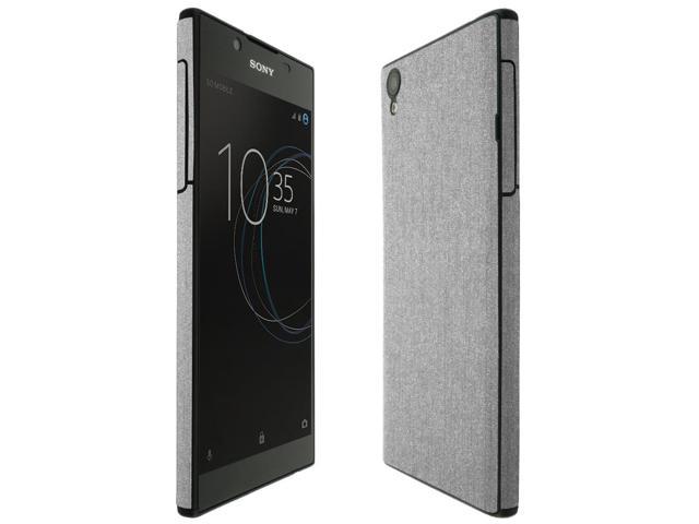 Screen Protector + Back Cover TechSkin Full Coverage Clear HD Film Skinomi Full Body Skin Protector Compatible with Sony Xperia XA2 Ultra 