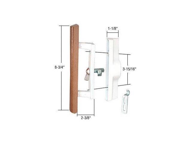 Sliding Glass Patio Door Handle Set With Internal Lock For Viking