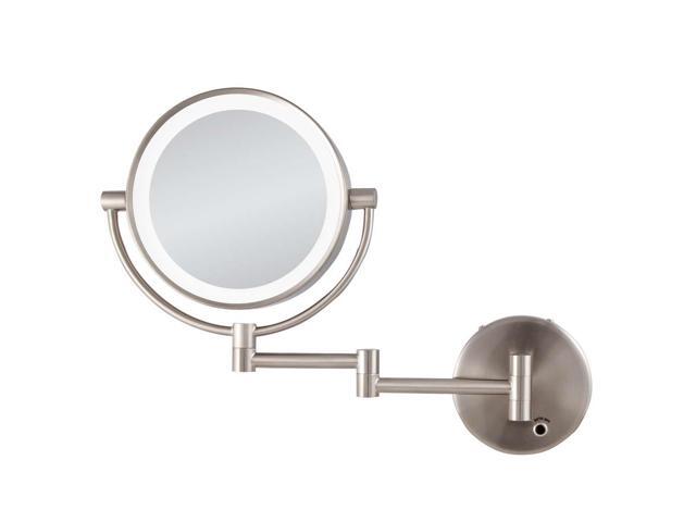 Zadro Ledmw45 Cordless Led Lighted Wall Mount Mirror Satin Nickel Newegg Com - Lighted Wall Mount Mirror Zadro Ledmw45 Cordless Led Lighted Wall Mount Mirror Satin Nickel Newegg Com - Lighted Wall Mount Mirror