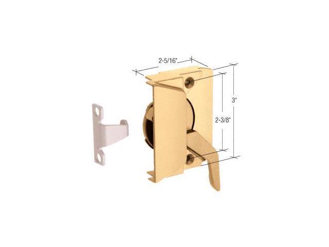 EP24006 Hand Casement Window Lock w// 2-3//8/" Screw Holes CRL Gold Rt