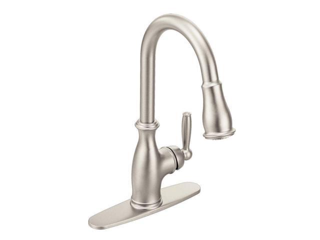 Moen 7185srs Brantford Single Handle Pull Down Sprayer Kitchen