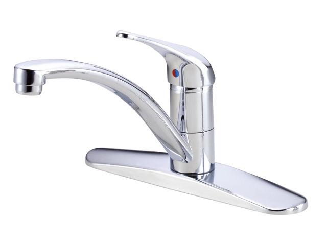 Danze D406112t Kitchen Faucet No Spray Chrome Newegg Com