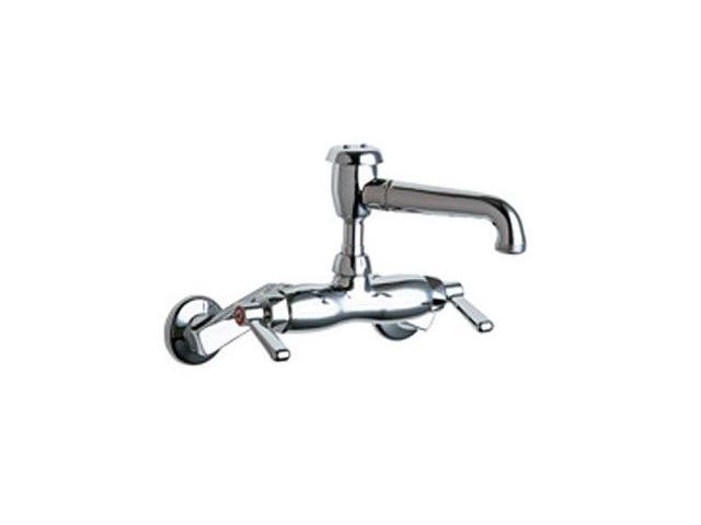 Chicago Faucets 886 Cp Wall Mount Service Sink Faucet Chrome