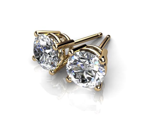 Sight Holder Diamonds 2.00 CTW Created Diamond Studs Earring Set 