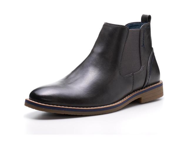 Alpine Swiss Mens Owen Chelsea Boots Pull Up Ankle Boot...