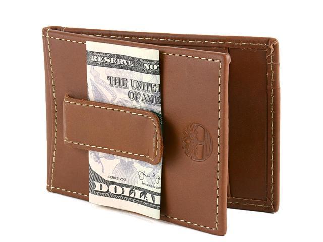 Timberland Mens Flip Money Clip Leather Bifold Pocket Wallet ID Card ...