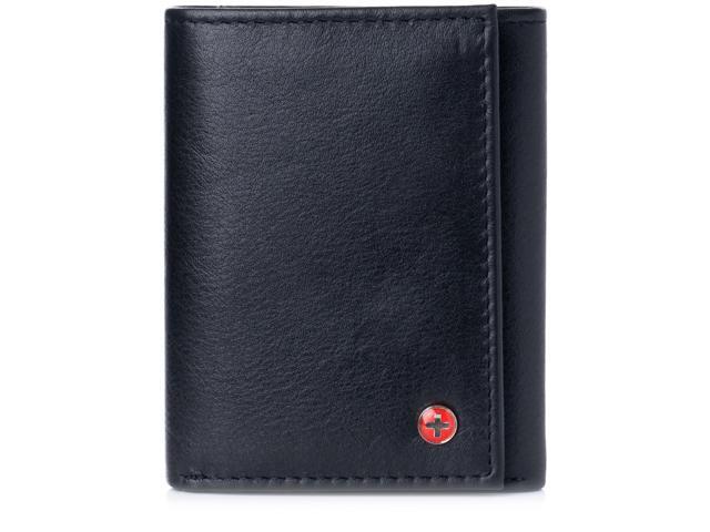 RFID Camo Blocking Men/'s Leather Camo Classic Trifold ID Card Holder Wallet NEW