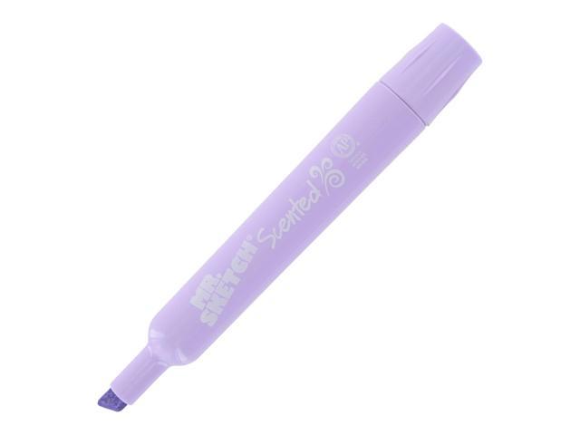 Mr Sketch Scented Watercolor Markers Chisel Tip Lavender Dozen 1884417