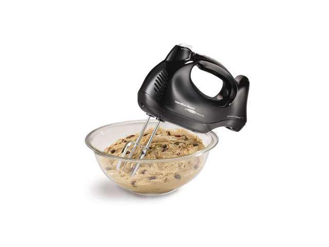 Hamilton Beach Power Deluxe 6-Speed Electric Hand Mixer with