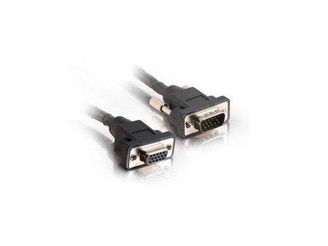C2G 52095 6Ft Panel-Mount HD15 SXGA M/F Monitor Extension Cable