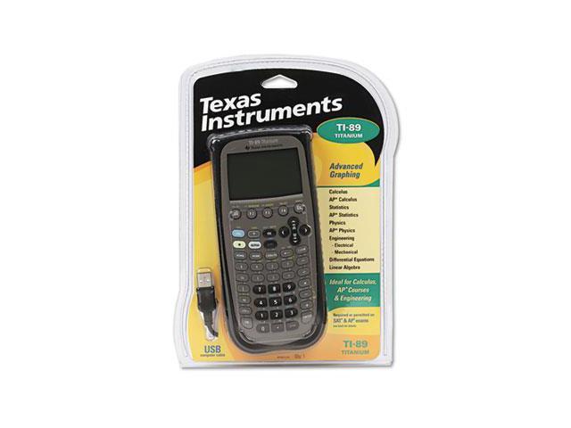 USB Free Ship Texas Instruments TI-89 Titanium Graphing Calculator w/ Cover