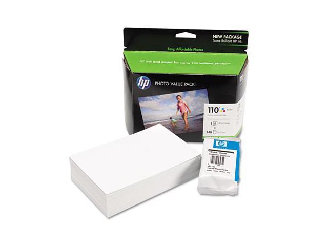 Hp 110 Tri Color Original Ink Cartridge Wphoto Paper 2355