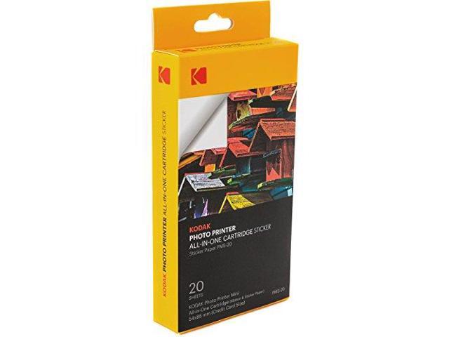 50 Pack Kodak mini photo printer cartridge Paper /& color ink cartridge refill P