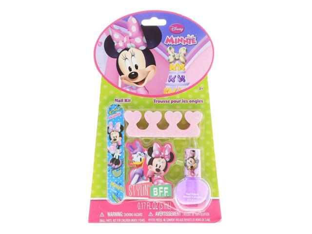 Minnie Mouse BFF Complete Manicure Pediure Girls Fashion Nail Kit - 4pc