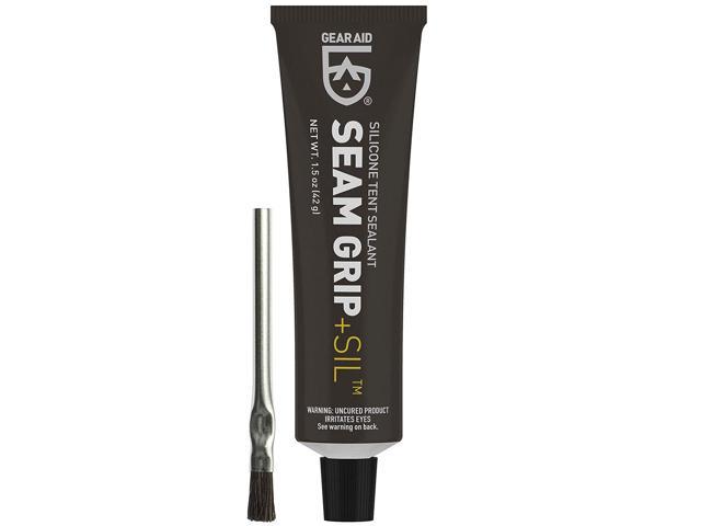 Seam Grip SIL Silicone Sealant for Silnylon Tents and Tarps, Clear, 1.5 ...