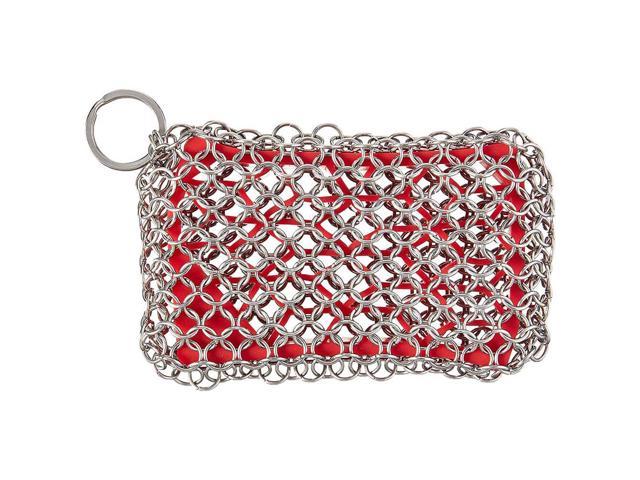 Lodge Stainless Steel Chainmail Scrubbing Pad for Cast Iron Cookware  ACM10R41 - The Home Depot