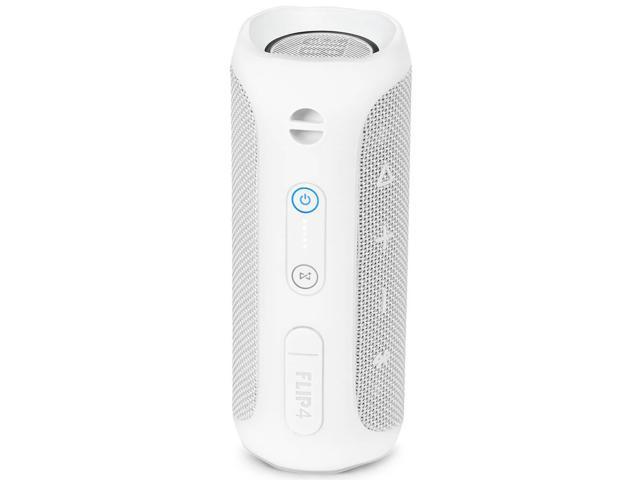 JBL Flip 4 Portable Waterproof Bluetooth Speaker (White) - Newegg.com