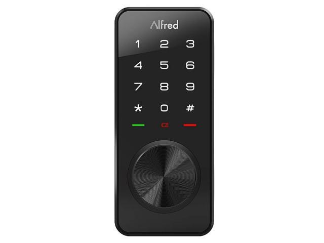 Alfred Touchscreen Keypad Pin + Bluetooth + Key Entry (DB1-A-BL) Smart Door Lock