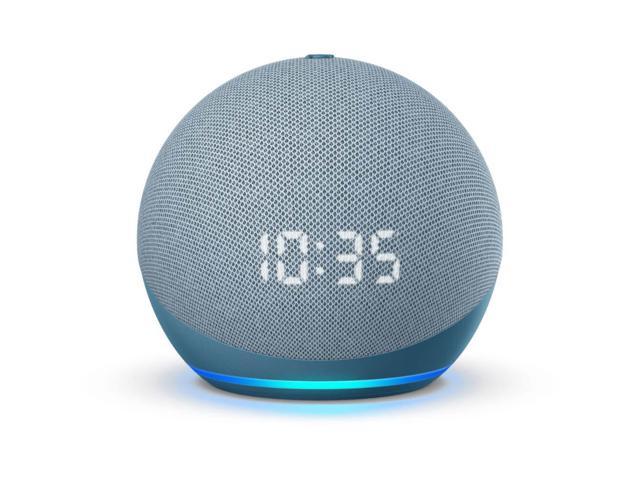 amazon echo dot 4 with clock