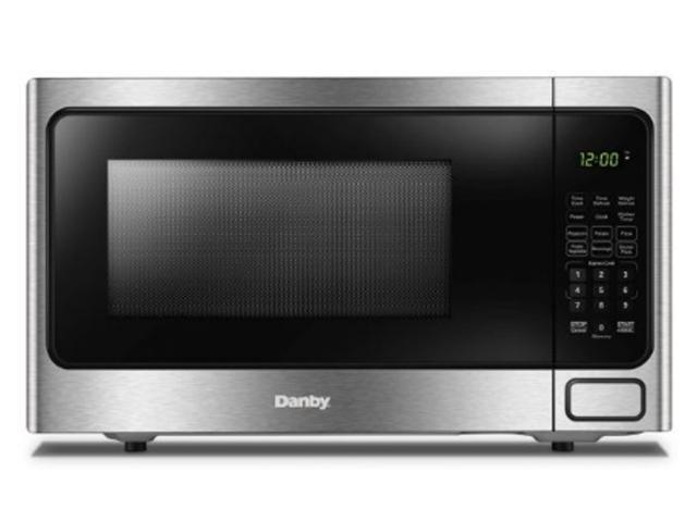 Danby Designer 1.1 cu. ft. Countertop Microwave in Stainless Steel