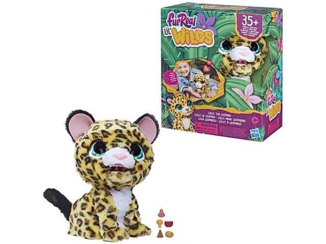 Hasbro F43945L00 FurReal Lil Wilds Lolly the Leopard Animatronic Plush Pet