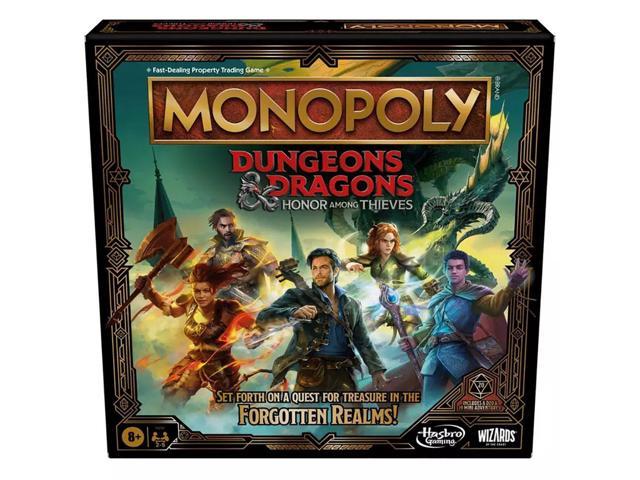 Photo 1 of Hasbro F6219 Monopoly Dungeons & Dragons: Honor Among Thieves Board Game
