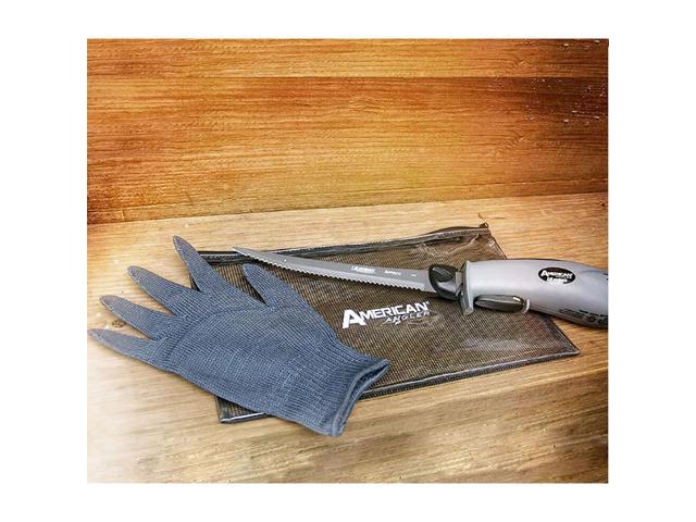 American Angler PRO Stainless Steel Electric Fillet Knife With 8