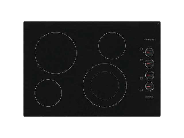 Frigidaire Ffec3025ub 30 Inch Black 4 Burner Electric Cooktop