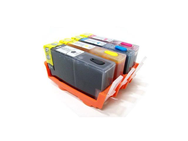 ReInkMe Compatible 972X Black /& 3-Color Ink Cartridge Set for HP 577z 452dn