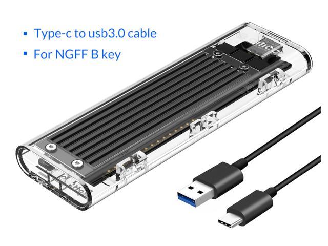 Orico M 2 To Type C Ssd Enclosure Ngff Transparent Usb3 1 Type C