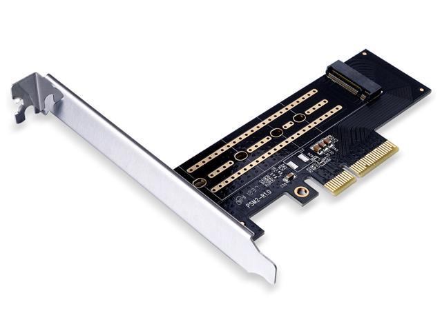 ORICO M.2 NVME to PCI-E Adapter, M2 SSD to PCI-e 3.0 x4 Host Controller Expansion Card with Low Profile Bracket, Support M Key Solid State Drive