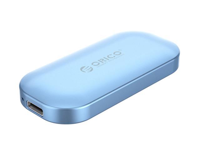 ORICO 500GB Mini Portable NVMe SSD External Solid State Drive with 3D NAND  FLASH, Type C USB 3.1 Gen-2 Cable (10Gb/s), C to A cable (540MB/s) 