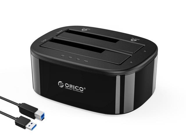 UASP Protocol and 2 x 18TB Supported]ORICO 5Gbps USB 3.0 to SATA with Offline Function External Hard Drive Station for 2.5/3.5 inch HDD/SSD Tool Free -Black - Newegg.com