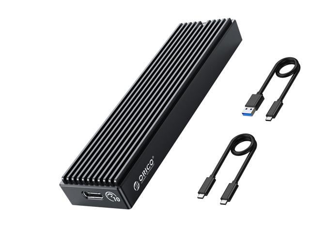 ORICO M.2 NVMe SSD Enclosure, USB 3.1 Gen 2 (10 Gbps) to NVMe PCI-E M.2 SSD Case Support UASP for NVMe SSD Size 2230/2242/2260/2280(up to 4TB)