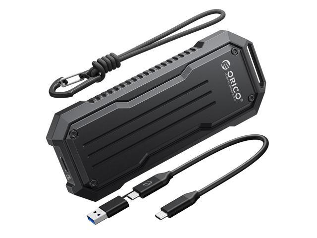 ORICOM.2NVMESSDEnclosure10GbpswithLanyardM.2NVMe/SATADualProtocolEnclosurePCIeNVMeAdapter4TBPCIe/NGFFB&MKeyCaseShockproof&Drop-proofforOutdoorTravel(OXS)