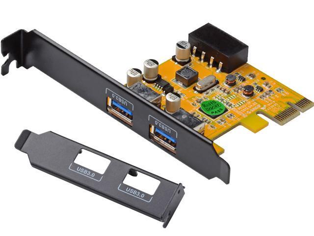 ORICO PFU3-2P Lightning 2 - Port MAC PCI - Express to USB3.0 Controller Adapter Card for MAC & Windows Mini PCI - E USB3.0 Host Card