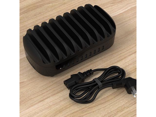 ORICO 120W 10 Ports USB High Speed Charging Station Dock 10 x 5V2.4A ...