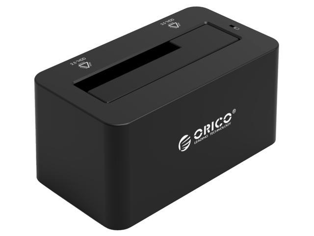 ORICO 6619S3-US SuperSpeed USB3.0 to SATAIII(SATA I/II/III) Hard Drive Docking Station for 2.5/3.5 Inch HDD and SSD - Black