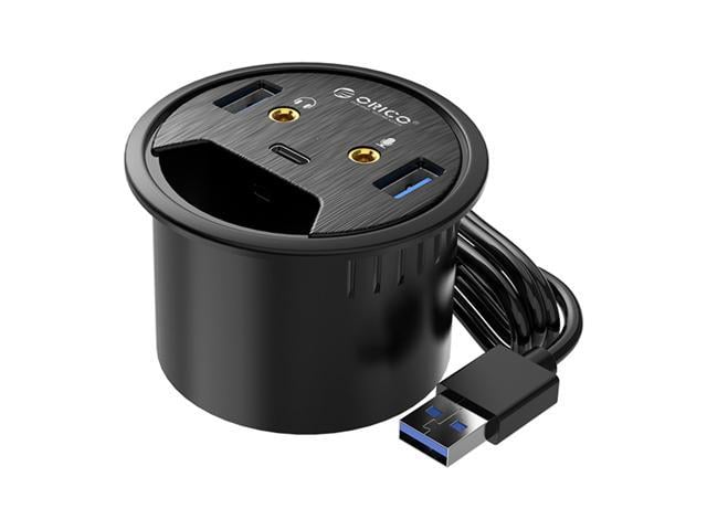 Orico Desktop Grommet Usb 3 0 Hub With Audio Microphone Port