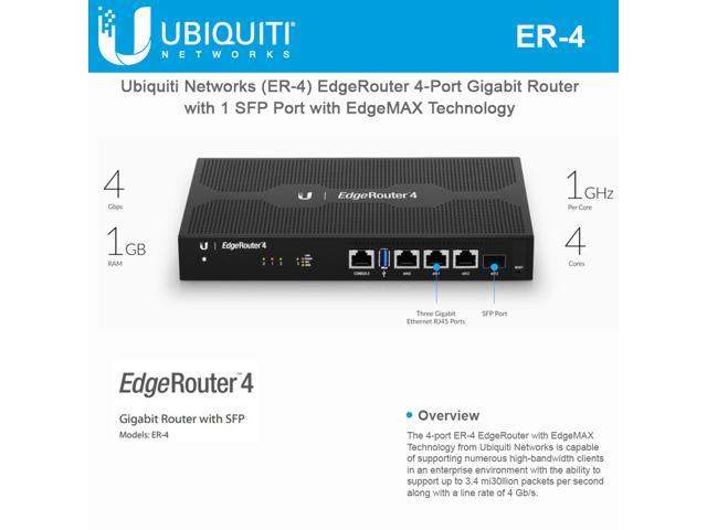 Ubiquiti Edge router ER -X - PC周辺機器